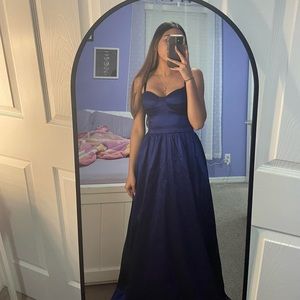 Navy Prom Dress